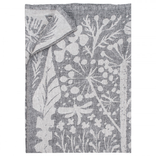 Lapuan Kankurit Villiyrtit Black / Ivory Tablecloth / Blanket