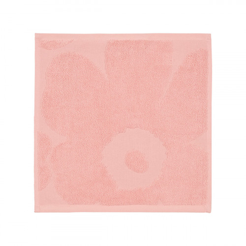 Marimekko Unikko Powder Pink Washcloth