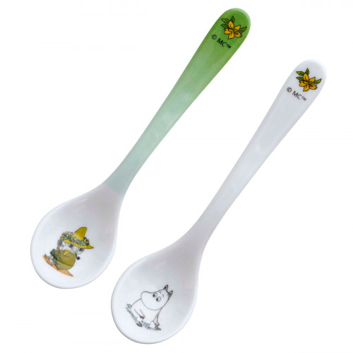 Moomin Snufkin White / Green Children's Spoon Set
