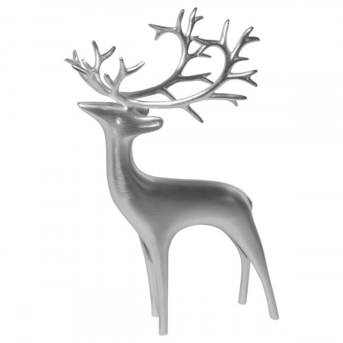 Pentik Inari Extra Large Silvered Reindeer