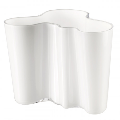 iittala Aalto White Vase - 6-1/4"