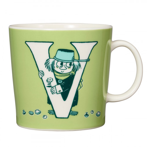 Arabia Moomin ABC Green Mug - V