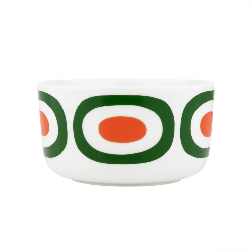 Marimekko Melooni White / Green / Orange Soup / Cereal Bowl