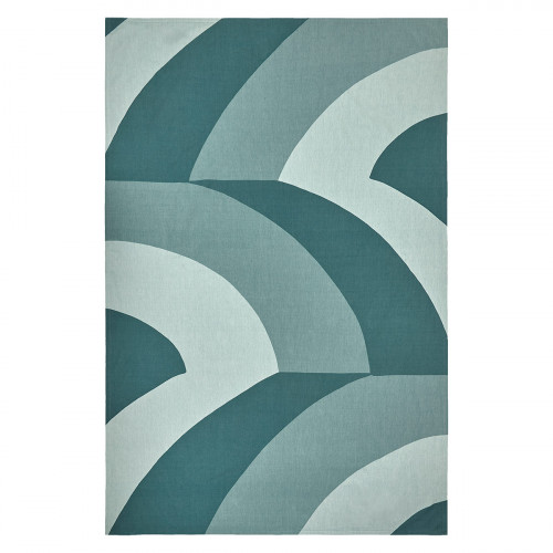Marimekko Savanni Dark Blue / Green / Mint Tablecloth
