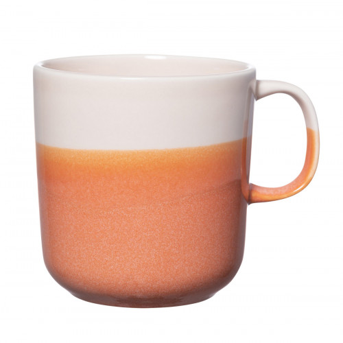 Pentik Tuntu Light Pink / Orange Large Mug