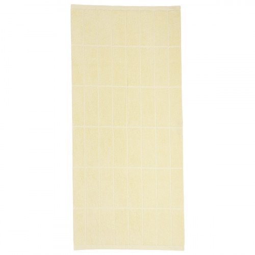 Marimekko Tiiliskivi Pastel Yellow Bath Towel