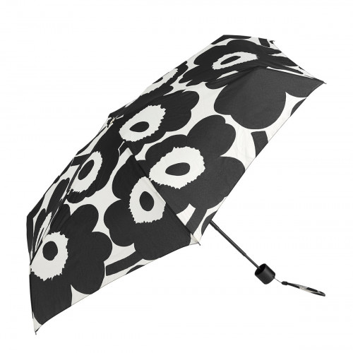 Marimekko Unikko Black / White Mini Manual Umbrella
