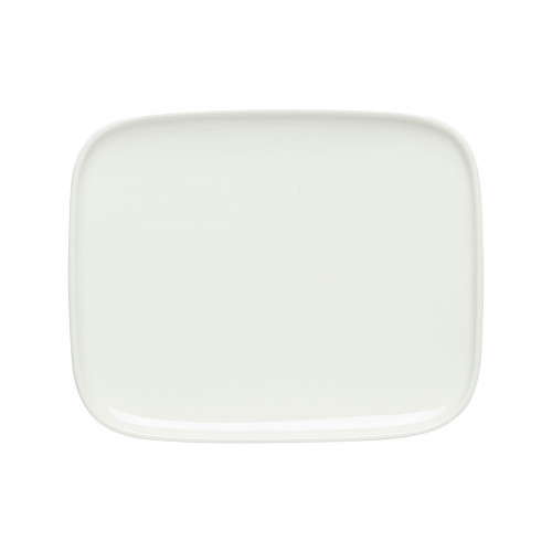 Marimekko Oiva White Rectangular Plate