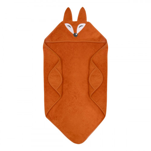 Pentik Hooded Orange Fox Towel