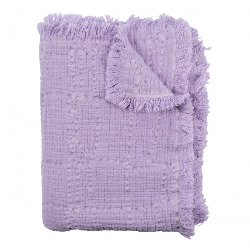 Pentik Lastu Lilac Throw Blanket
