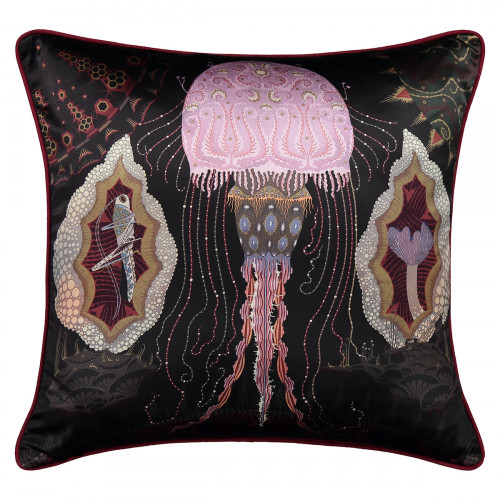 Klaus Haapaniemi Cosmic Jellyfish X-Large Throw Pillow