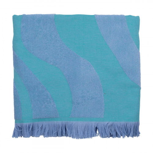 Pentik Hiekka Hamam Turquoise / Periwinkle Bath Towel