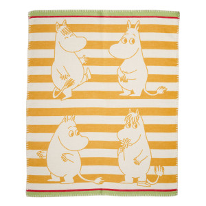 Klippan Moomin Yellow Baby Blanket