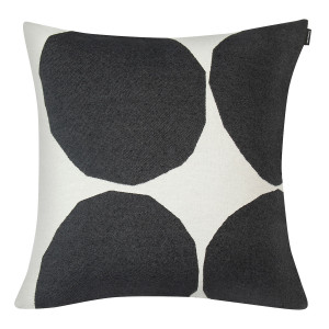 Marimekko Kivet Ivory / Black Large Throw Pillow