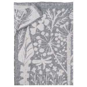Lapuan Kankurit Villiyrtit Black / Linen Tablecloth / Blanket