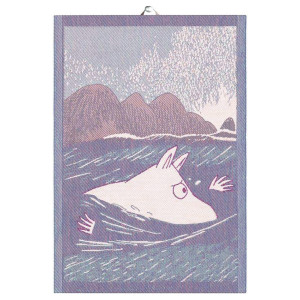 Ekelund Moomin Swimming Tea Towel
