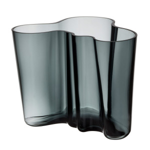 iittala Aalto Dark Grey Vase - 6-1/4"