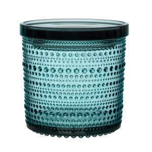 iittala Kastehelmi Sea Blue Large Jar
