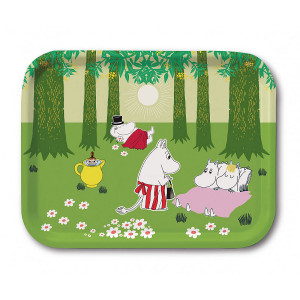Moomin Summer Green Small Tray