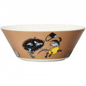 Arabia Moomin Stinky in Action Bowl