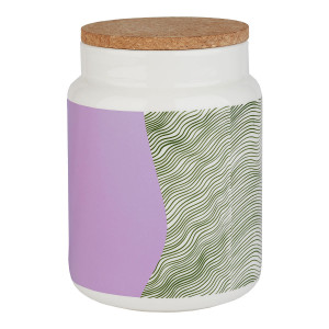 Marimekko Gabriel Nakki Green / Pink / White Large Jar
