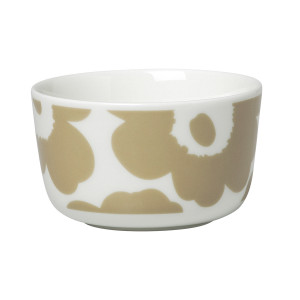 Marimekko Unikko White / Beige Dessert Bowl
