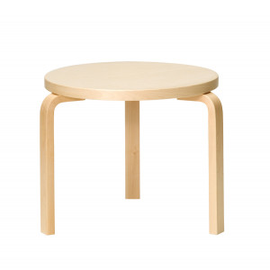 Artek Alvar Aalto 90D - 3 Leg Round Table