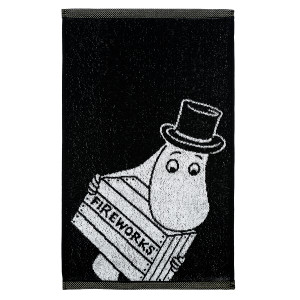 Finlayson Moominpappa Black Hand Towel