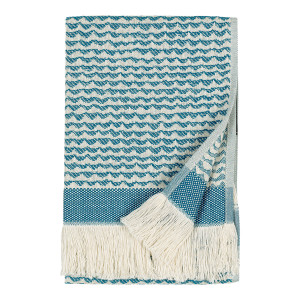 Marimekko Papajo Blue / Cream Guest Towel