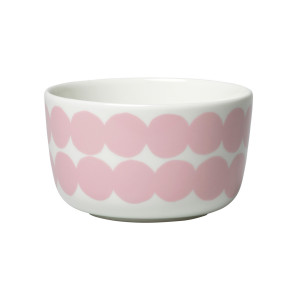 Marimekko Rasymatto White / Pink Dessert Bowl