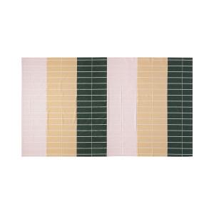 Marimekko Tiiliskivi Brown / Lilac / White / Forest Green Tablecloth