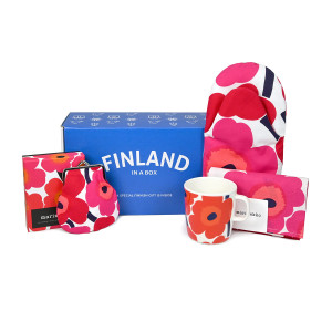 Finland in a Box Unikko Gift Set