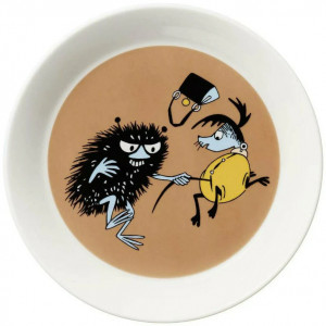 Arabia Moomin Stinky in Action Plate