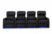 HT Design Belmont Home Theater Seating with Power Headrest