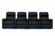 HT Design Pembroke Home Theater Seating with Power Headrest