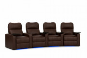 HT Design Southampton Home Theater Seating Top Grain Leather