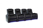HT Design Sheffield Home Theater Seating with Power Headrest