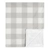 Gray and White Buffalo Plaid Pattern Hand & Bath Towel by Beautiful  Cuteness
