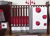 Ladybug crib set sale