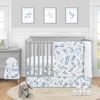 Blue and green crib bedding clearance