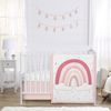 Pastel rainbow shop crib bedding