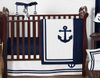Anchors Away 11 Piece Bumperless Crib Bedding Collection