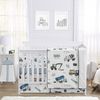 Construction Truck Green and Blue Collection Sweet Jojo Designs 6 Piece Crib Bedding + BreathableBaby Breathable Mesh Liner Anti Bumper Pad