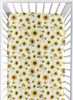 Sunflower Collection Jersey Knit Crib Sheet