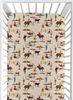 Wild West Collection Jersey Knit Crib Sheet