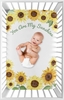 Sunflower Collection Mini Crib Sheet - You are my Sunshine