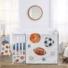 Watercolor Sports Theme Collection 4 Piece Crib Bedding