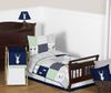 Woodsy Navy, Mint and Grey Toddler Bedding Collection