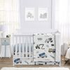 Construction Truck Green and Blue Collection 4 Piece Crib Bedding