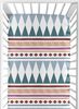 Triangle Yellow and Blue Collection Crib Sheet
